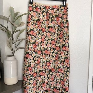 Top shop floral skirt